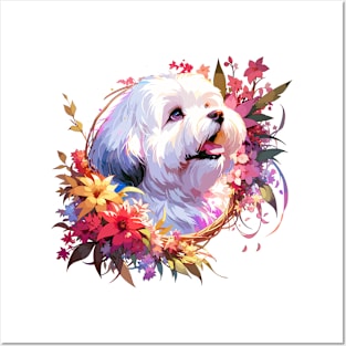 Coton de Tulear Joyful Mothers Day Dog Mom Gift Posters and Art